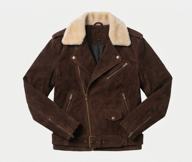 Brown Suede Jacket